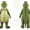 Crocodile Mascot Costume for Adults Custom Logo Party Character Suit