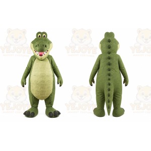 Crocodile Mascot Costume for Adults Custom Logo Party Character Suit