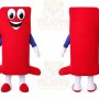 Number One Mascot Costume for Adults Custom Logo Party Character Suit