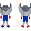 Shark Mascot Costume for Adults Custom Logo Party Character Suit