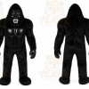 Gorilla Mascot Costume for Adults Custom Logo Party Character Suit