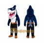 Shark Mascot Costume for Adults Custom Logo Party Character Suit