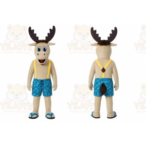 Moose Mascot Costume for Adults Custom Logo Party Character Suit