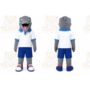 Dolphin Mascot Costume for Adults Custom Logo Party Character Suit