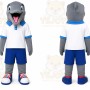 Dolphin Mascot Costume for Adults Custom Logo Party Character Suit