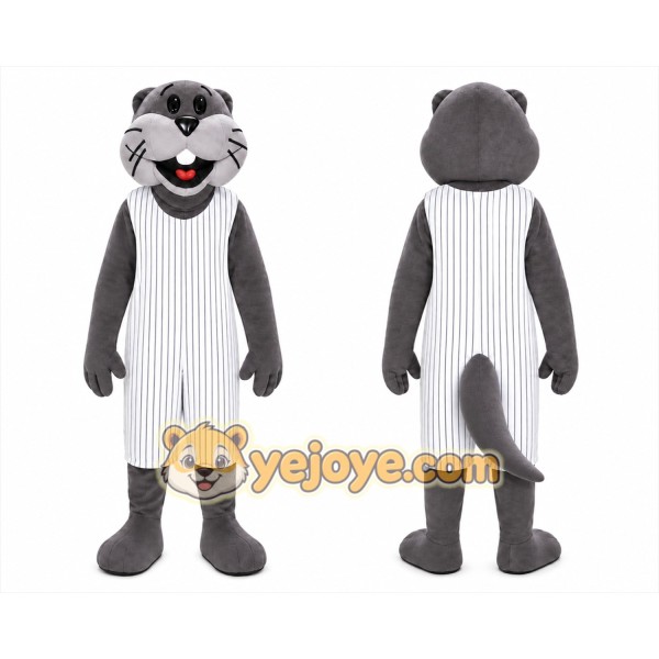 Groundhog Mascot Costume for Adults Custom Logo Party Character Suit