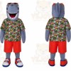 Shark Mascot Costume for Adults Custom Logo Party Character Suit