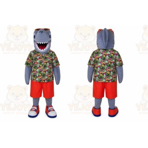 Shark Mascot Costume for Adults Custom Logo Party Character Suit