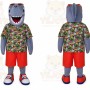 Shark Mascot Costume for Adults Custom Logo Party Character Suit