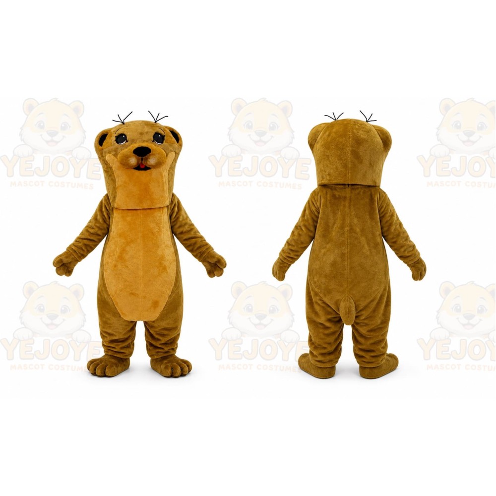 Otter Mascot Costume for Adults Custom Logo Party Character Suit