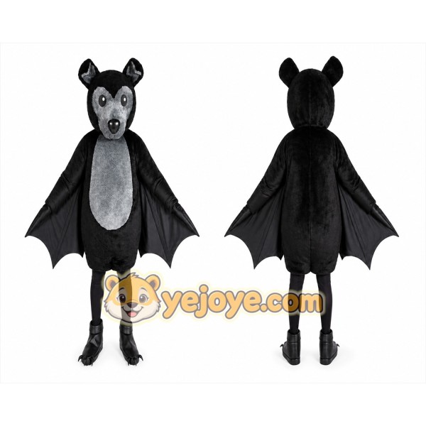 Bat Mascot Costume for Adults Custom Logo Party Character Suit