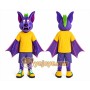 Bat Mascot Costume for Adults Custom Logo Party Character Suit