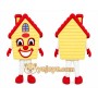 House Mascot Costume for Adults Custom Logo Party Character Suit