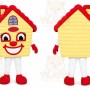House Mascot Costume for Adults Custom Logo Party Character Suit