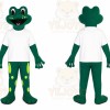 Frog Mascot Costume for Adults Custom Logo Party Character Suit