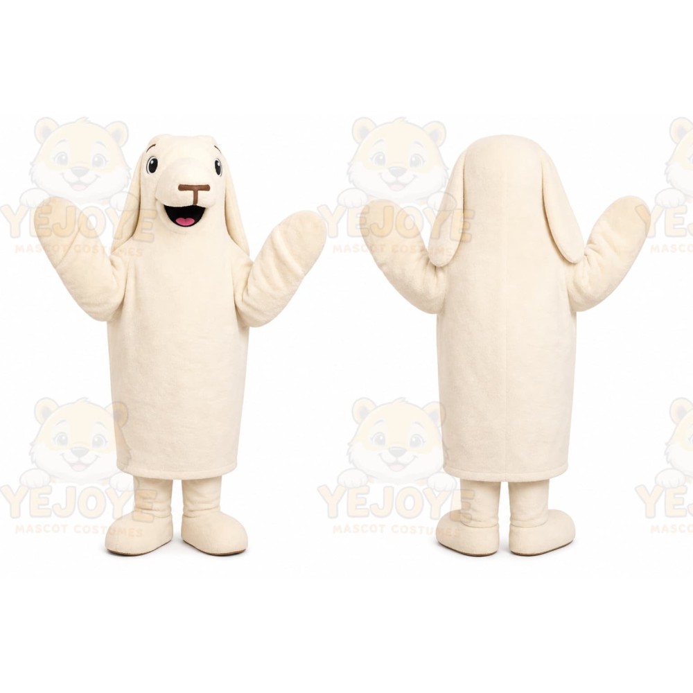 Rabbit Mascot Costume for Adults Custom Logo Party Character Suit