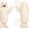 Rabbit Mascot Costume for Adults Custom Logo Party Character Suit