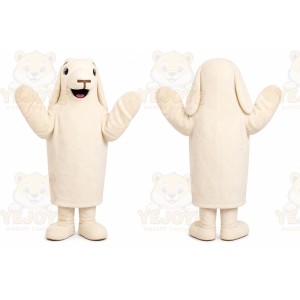Rabbit Mascot Costume for Adults Custom Logo Party Character Suit