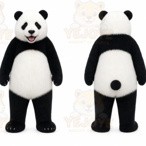Panda Mascot Costume for Adults Custom Logo Party Character Suit