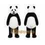 Panda Mascot Costume for Adults Custom Logo Party Character Suit