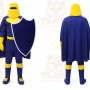 Strongman Mascot Costume for Adults Custom Logo Party Character Suit