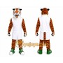Tiger Mascot Costume for Adults Custom Logo Party Character Suit