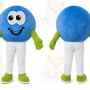 Ball Mascot Costume for Adults Custom Logo Party Character Suit