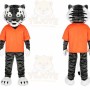 Tiger Mascot Costume for Adults Custom Logo Party Character Suit