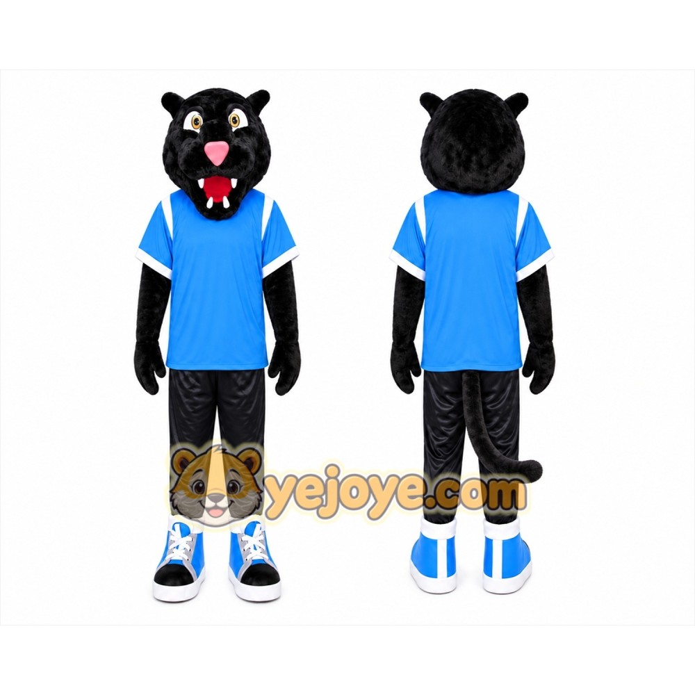 Panther Mascot Costume for Adults Custom Logo Party Character Suit