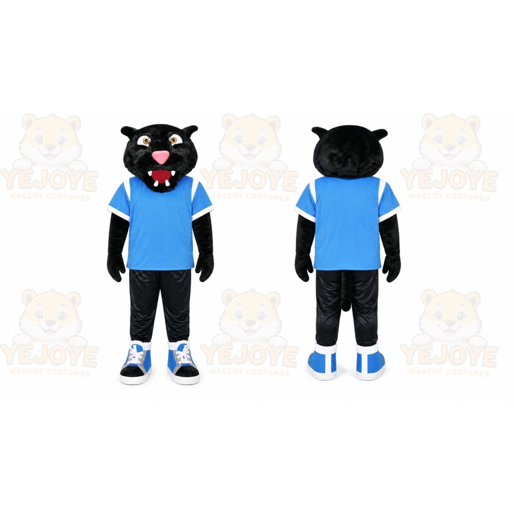 Panther Mascot Costume for Adults Custom Logo Party Character Suit
