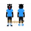 Panther Mascot Costume for Adults Custom Logo Party Character Suit