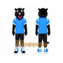 Panther Mascot Costume for Adults Custom Logo Party Character Suit
