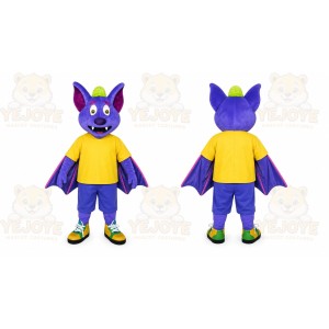 Bat Mascot Costume for Adults Custom Logo Party Character Suit