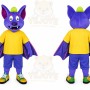Bat Mascot Costume for Adults Custom Logo Party Character Suit