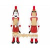 Armored Warrior Mascot Costume for Adults Custom Logo Party Character Suit