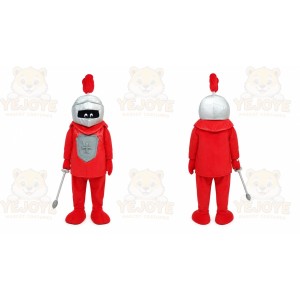 Knight Mascot Costume for Adults Custom Logo Party Character Suit