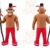 Strongman Mascot Costume for Adults Custom Logo Party Character Suit