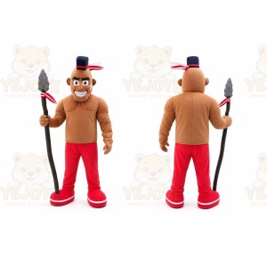 Strongman Mascot Costume for Adults Custom Logo Party Character Suit