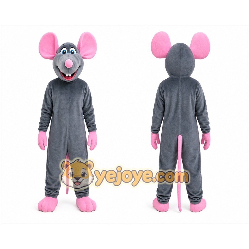 Mouse Mascot Costume for Adults Custom Logo Party Character Suit Mouse Mascot Costume for Adults Custom Logo Party Character Suit