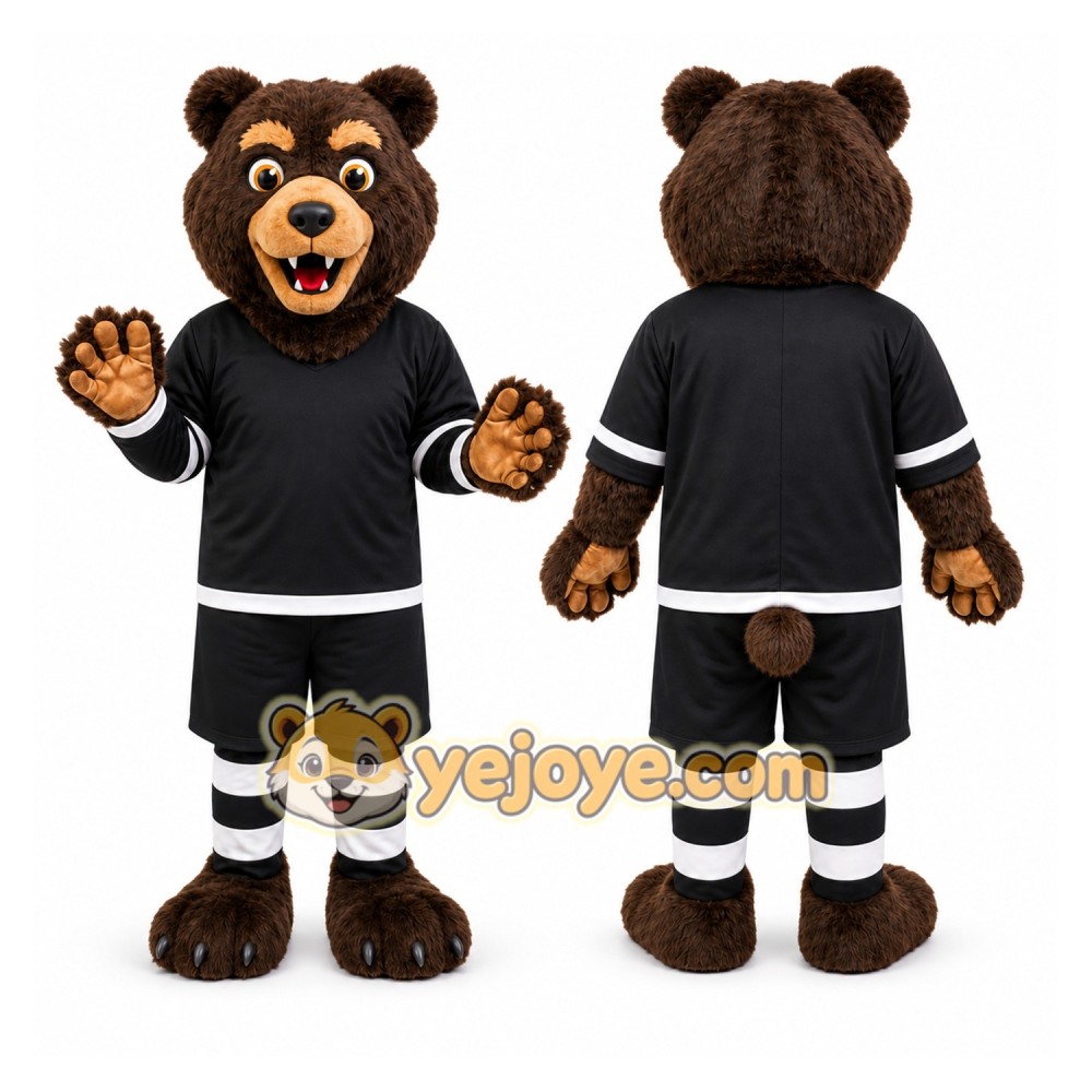 Bear Mascot Costume for Adults Custom Logo Party Character Suit Bear Mascot Costume for Adults Custom Logo Party Character Suit