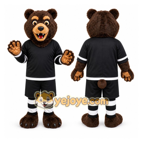 Bear Mascot Costume for Adults Custom Logo Party Character Suit