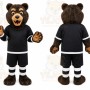Bear Mascot Costume for Adults Custom Logo Party Character Suit