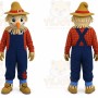Scarecrow Mascot Costume for Adults Custom Logo Party Character Suit