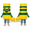 Crayon Mascot Costume for Adults Custom Logo Party Character Suit Crayon Mascot Costume for Adults Custom Logo Party Character Suit