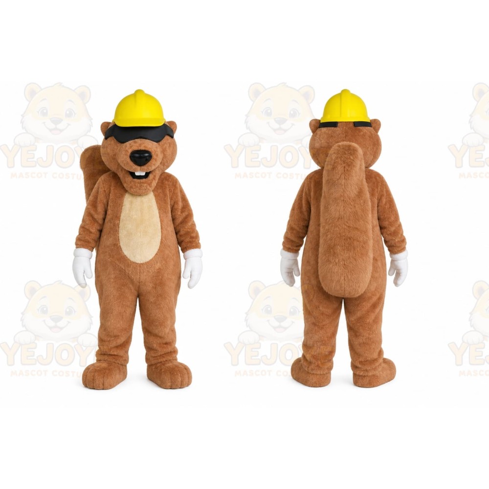 Squirrel Mascot Costume for Adults Custom Logo Party Character Suit