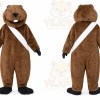 Beaver Mascot Costume for Adults Custom Logo Party Character Suit