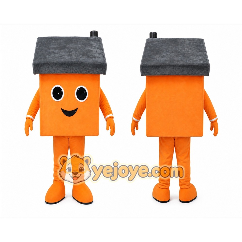 House Mascot Costume for Adults Custom Logo Party Character Suit