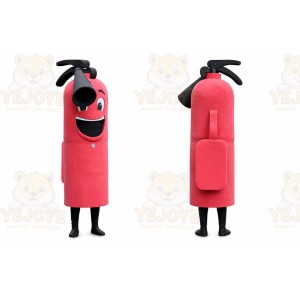 Fire Extinguisher Mascot Costume for Adults Custom Logo Party Character Suit