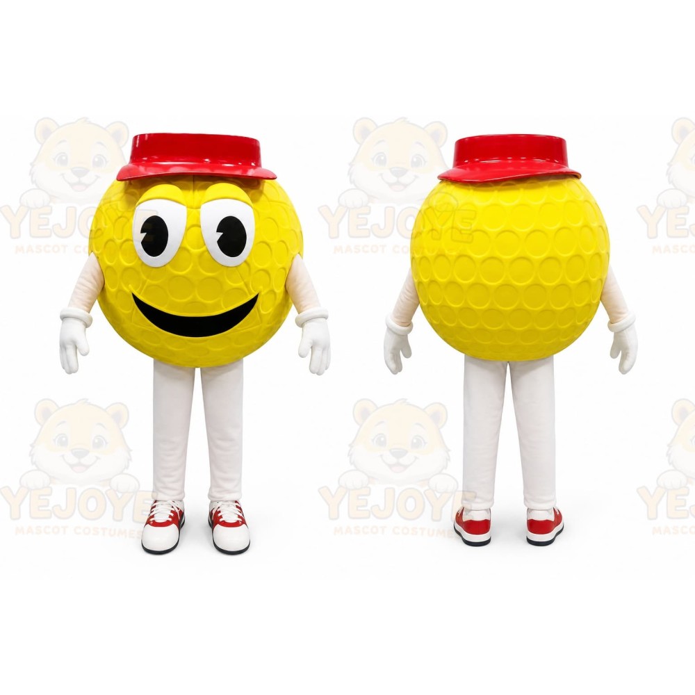 Golf Ball Mascot Costume for Adults Custom Logo Party Character Suit