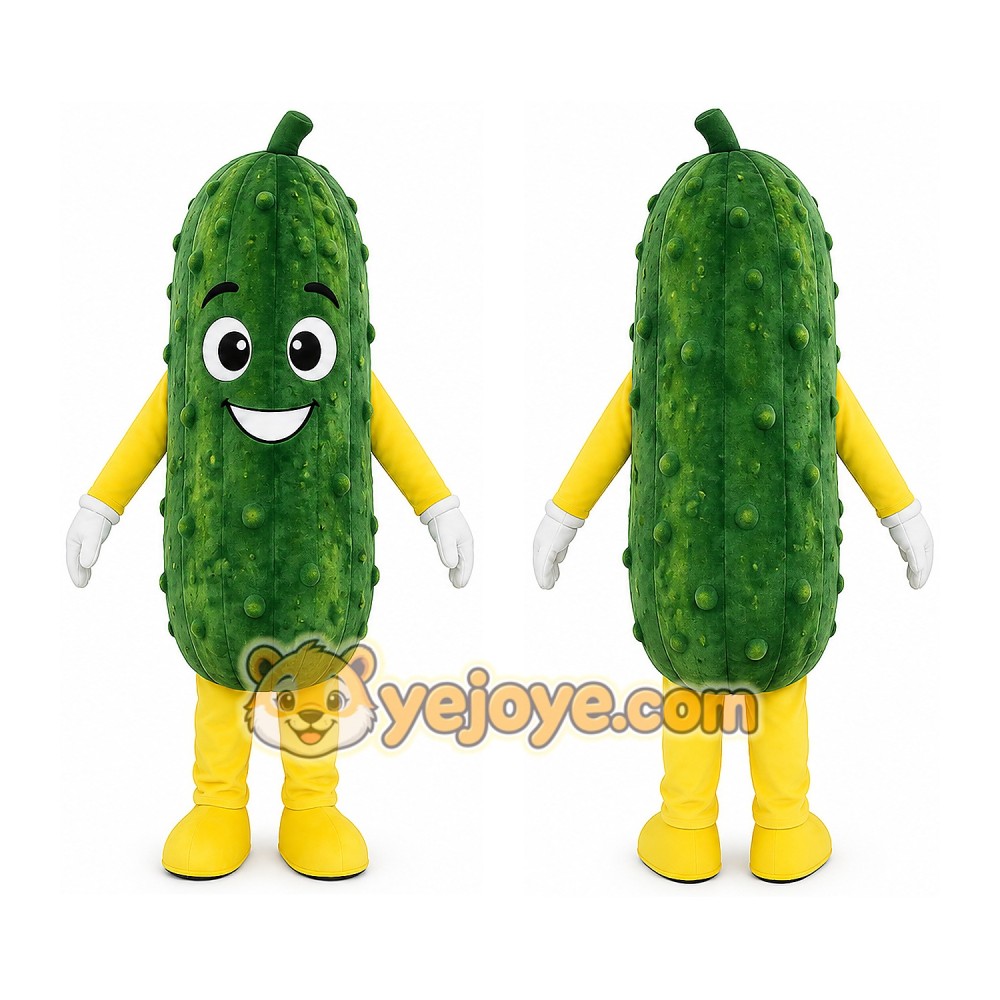 Pickle Mascot Costume for Adults Custom Logo Party Character Suit Pickle Mascot Costume for Adults Custom Logo Party Character Suit